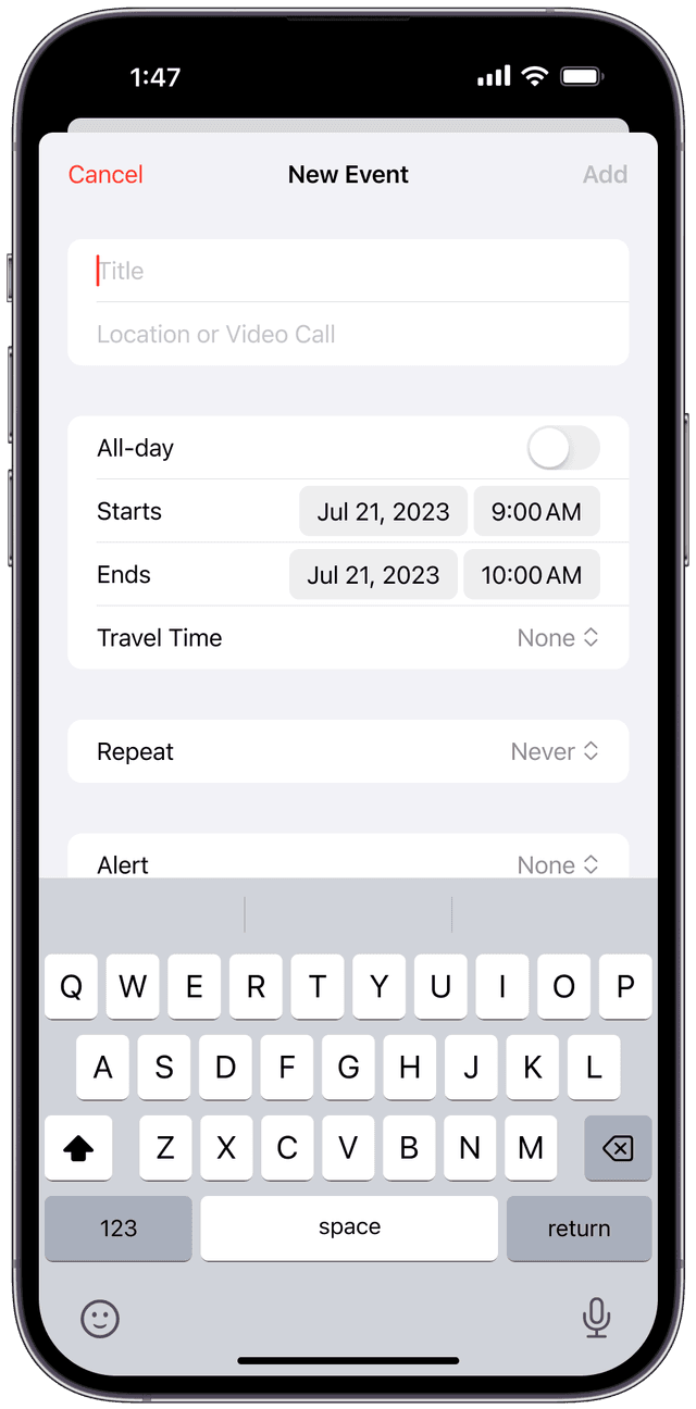 Stellr feature screen 6