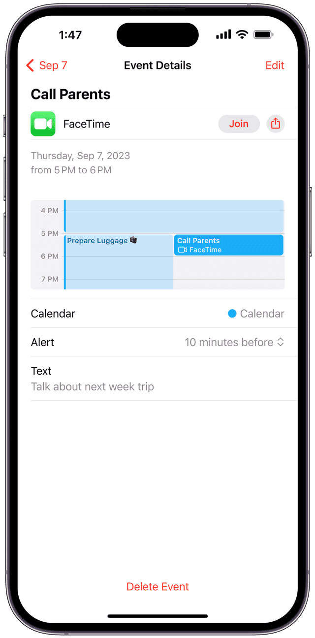 Stellr feature screen 8